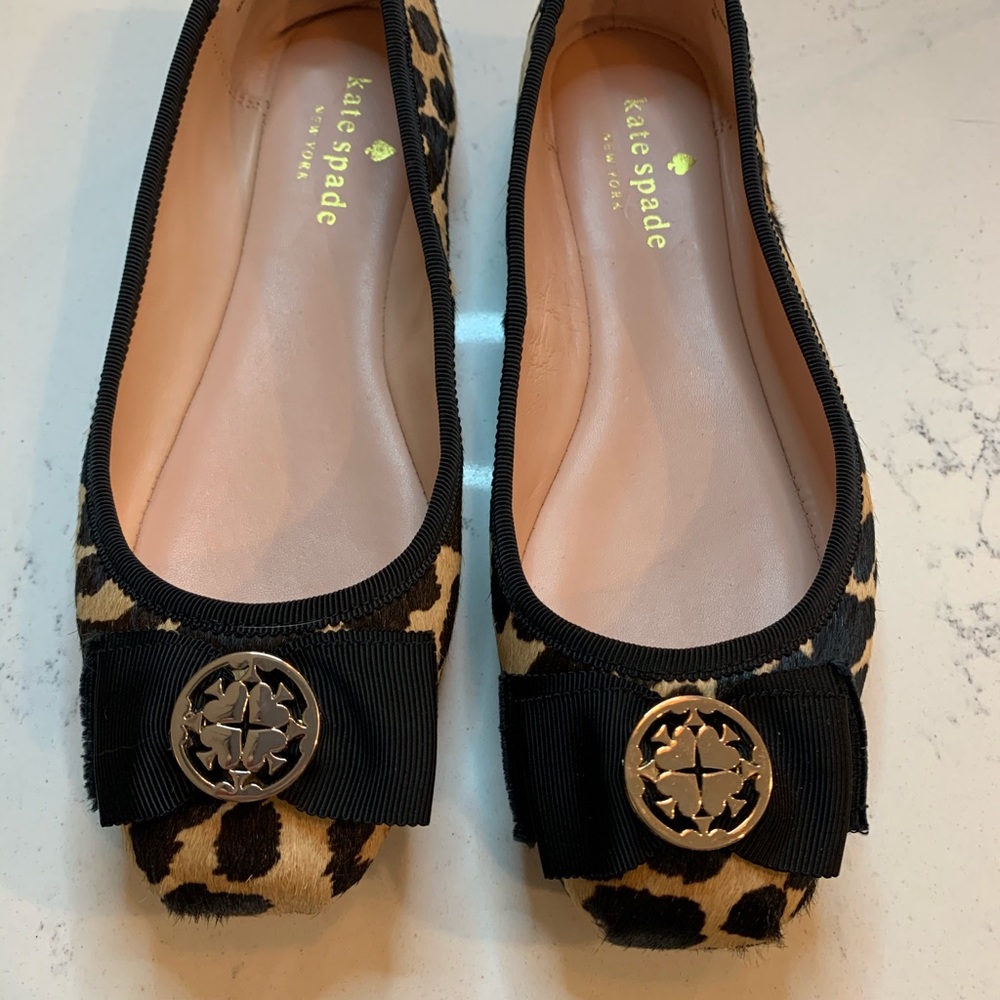 Leopard Kate Spade flats